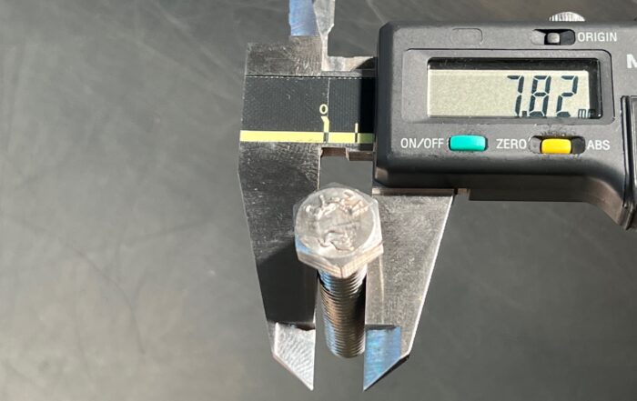 misurare diametro vite