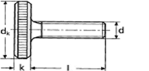 viti basse zigrinate acciaio inox
