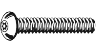 viti metallo testa tonda acciaio inox